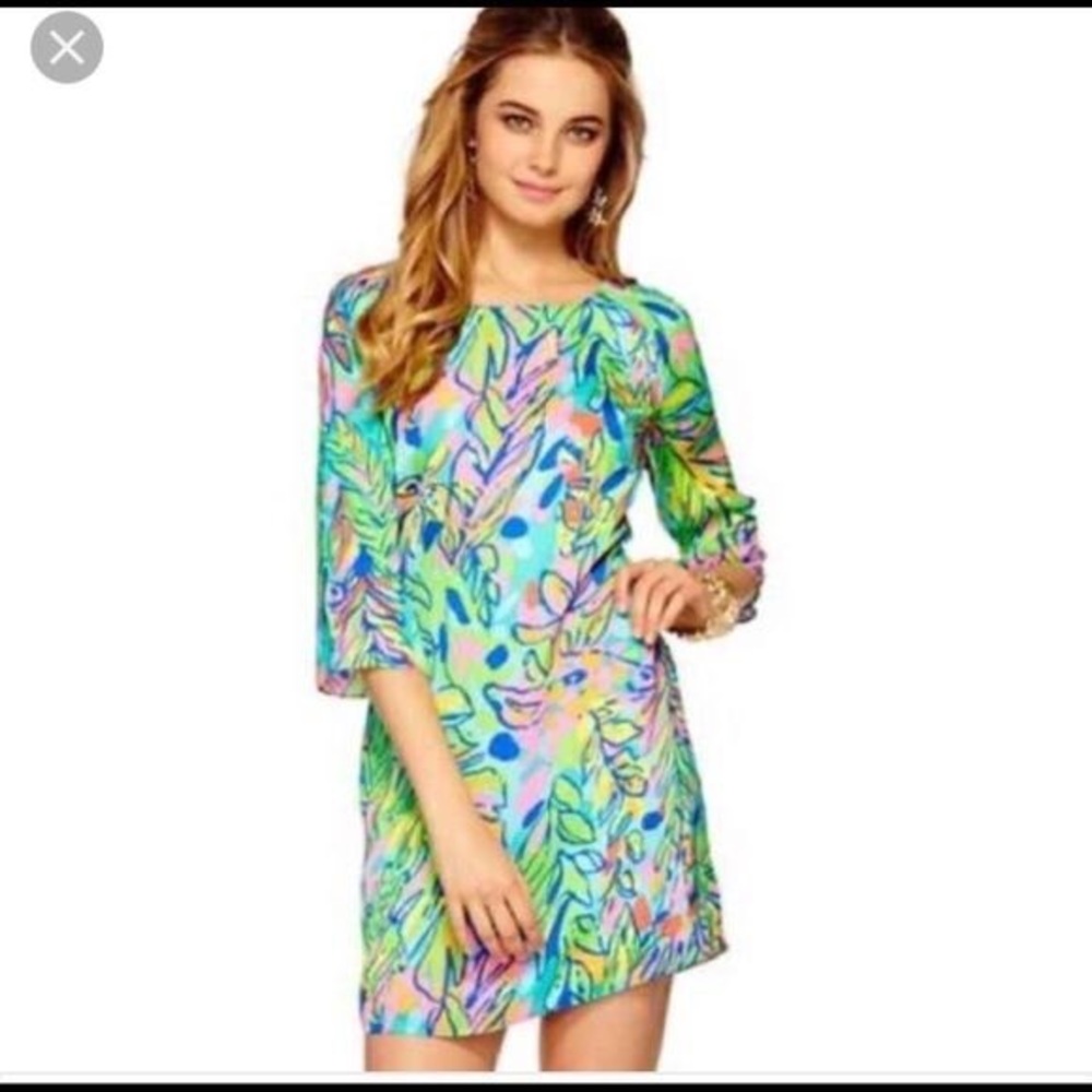 NWT Lilly Pulitzer Carol Shift Dress Hot Spot